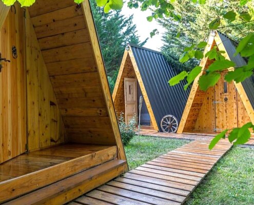 Tourism Investment Property with Apartments and Glamping near Koper, Slovenia