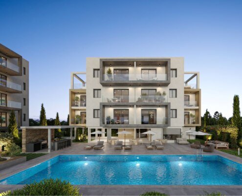 Квартиры в новом жилом комплексе в 10 минутах пешком от моря