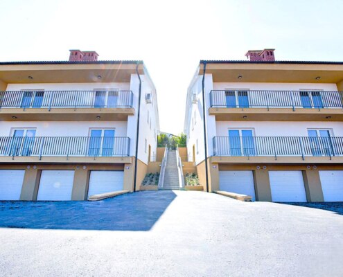 New apartments with sea views in Malija