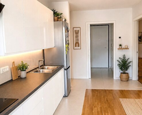 Three-Room Apartment in Ljubljana, Bežigrad