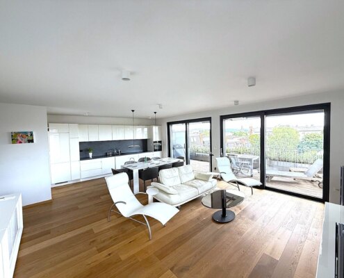 Апартаменты в Любляне – Рожна Долина, терраса и сауна