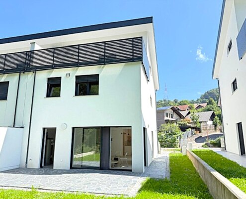 Modern House with Two Terraces in Podgrad, Ljubljana