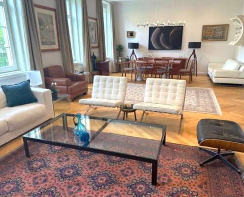 Exclusive Five-Room Residence for Rent in Ljubljana City Centre