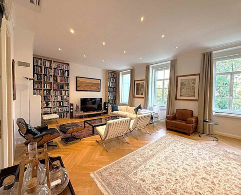 Exclusive Five-Room Residence for Rent in Ljubljana City Centre