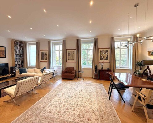 Exclusive Five-Room Residence for Rent in Ljubljana City Centre