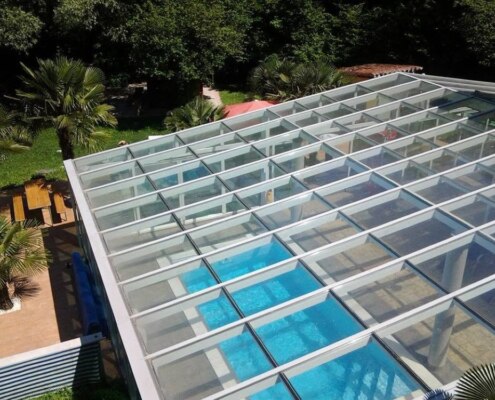 Turistični kompleks z apartmaji in glampingom v bližini Kopra