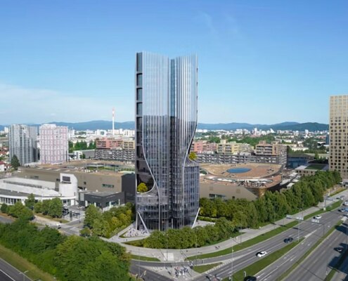 Zaha Hadid to build a tower in Ljubljana