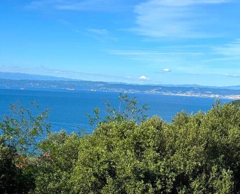 Building Plot with Sea View, Beli Križ, Portorož