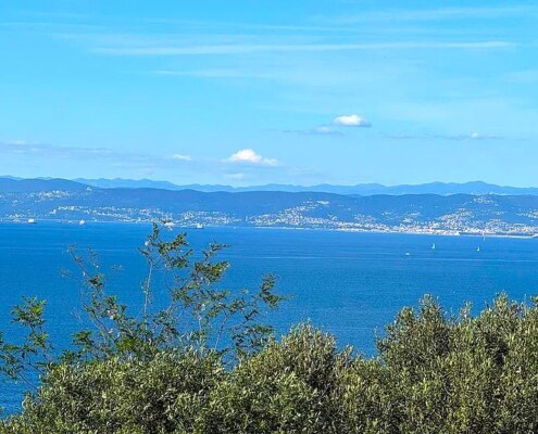 Gradbena parcela s pogledom na morje, Beli Križ, Portorož