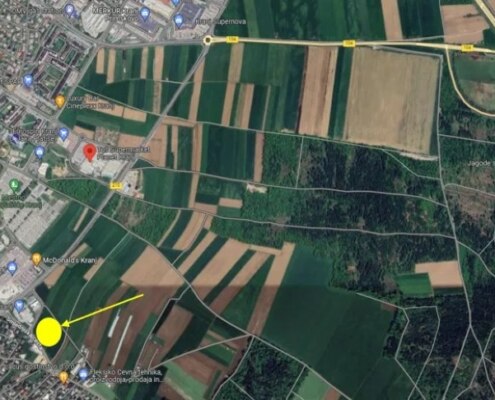 Land for construction of 7 residential buildings