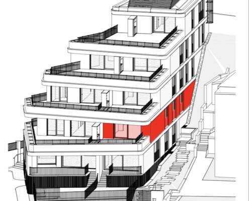 3-комнатные премиум апартаменты с террасой в центре Порторожа