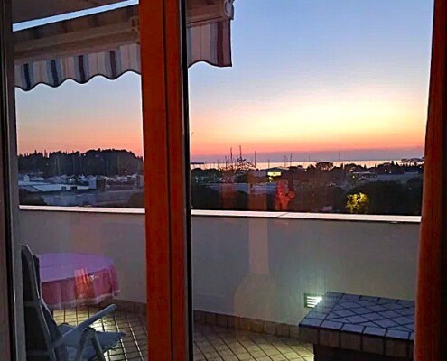 Modern Two-Room Apartment with Panoramic Sea Views in Lucija