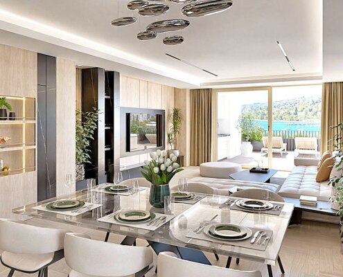 Премиальные 4-комнатные апартаменты с террасой в сердце Порторожа